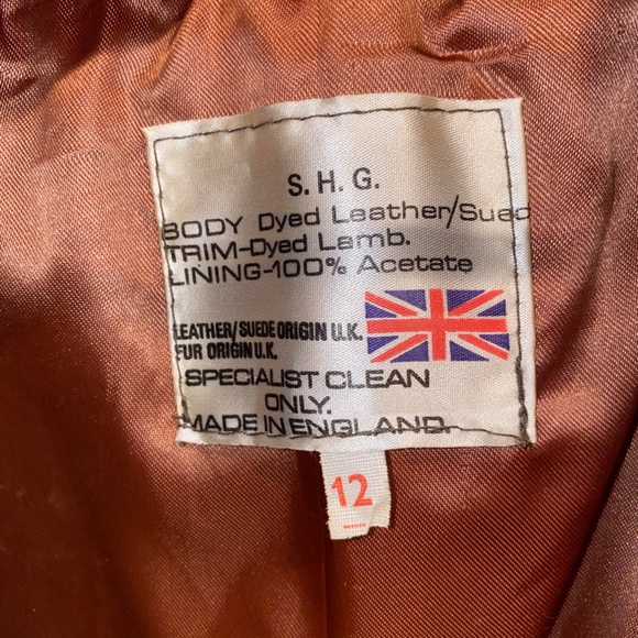 Vintage leather/suede jacket - Picture 4 of 4